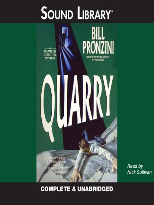 Title details for Quarry by Bill Pronzini - Wait list